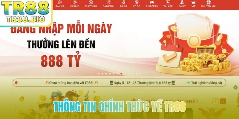 Thông tin chính thức về TR88